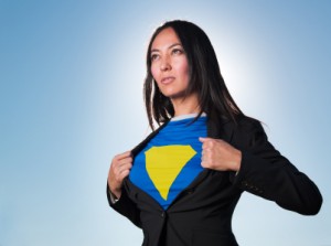 Super Hero Business Women